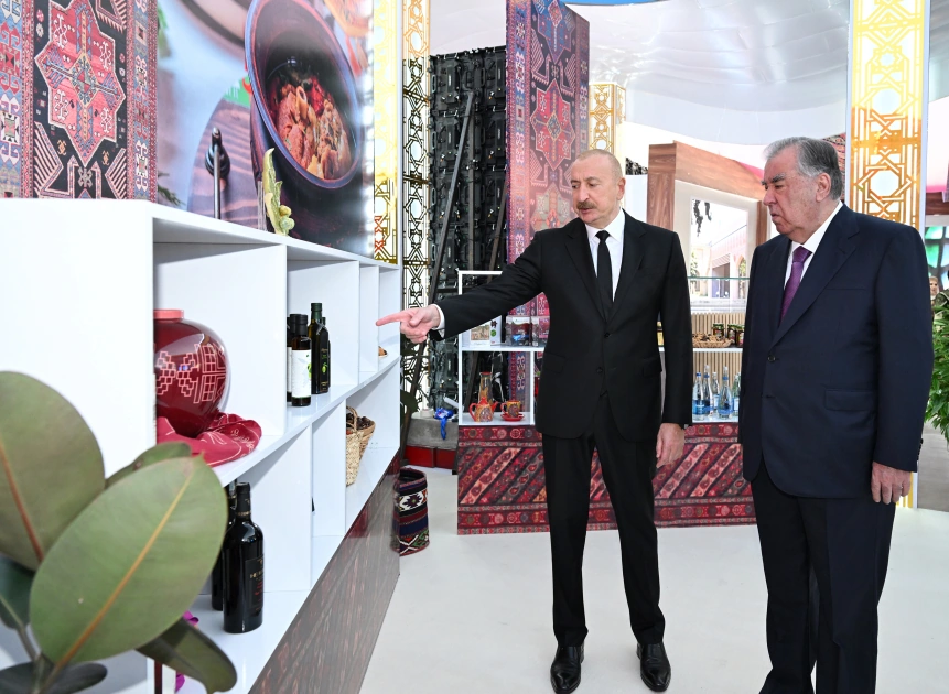 President Ilham Aliyev visits CIS National Culinary Festival and attended official reception (PHOTO)