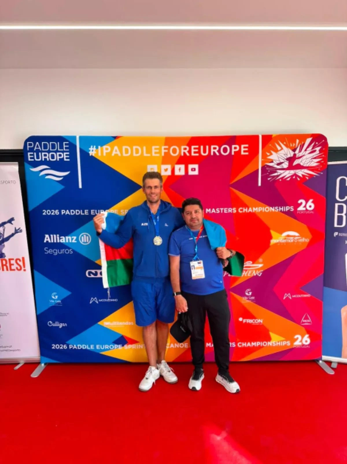 Azerbaijani canoeist wins European Masters gold in Portugal PHOTO