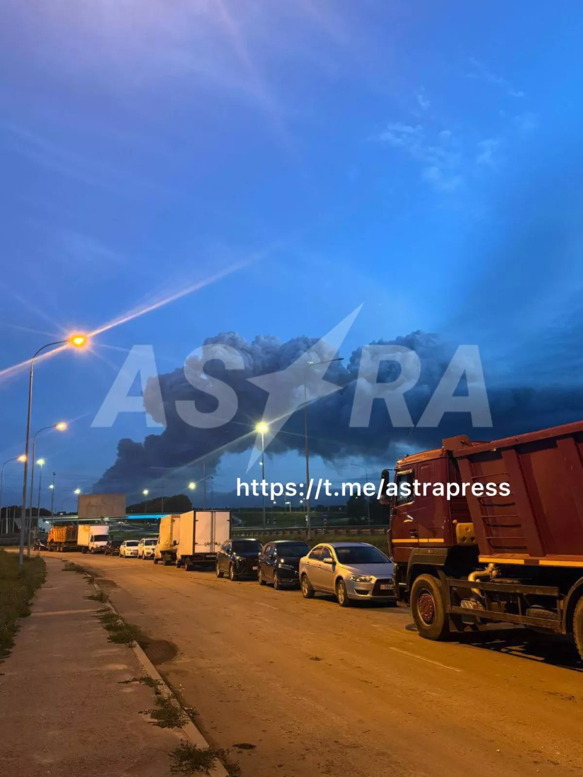Wildberries logistics hub near Russia’s Penza hit in drone attack, catches fire PHOTO / VIDEO