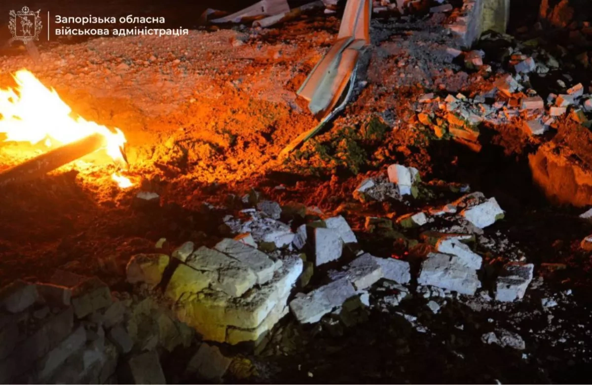 Russia strikes Ukraine's Zaporizhzhia: industrial facility damaged, one person injured PHOTO / VIDEO