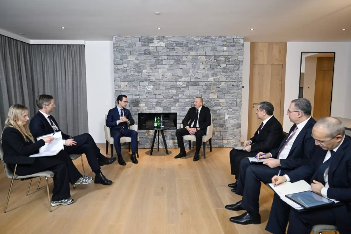 Azerbaijan, Carlsberg Group discuss localisation, export growth in Davos PHOTO