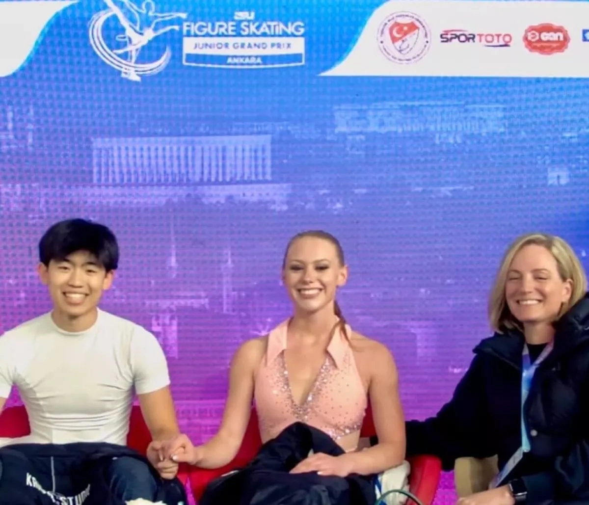 Azerbaijan's figure skaters give their all in Ankara JGP 2026 PHOTO
