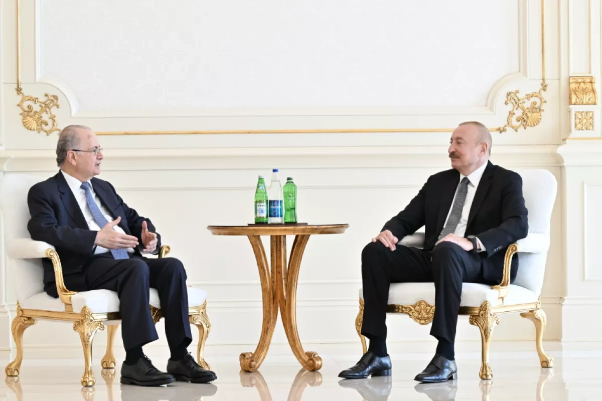 President Aliyev hosts Palestinian PM, discusses cooperation, humanitarian assistance PHOTO