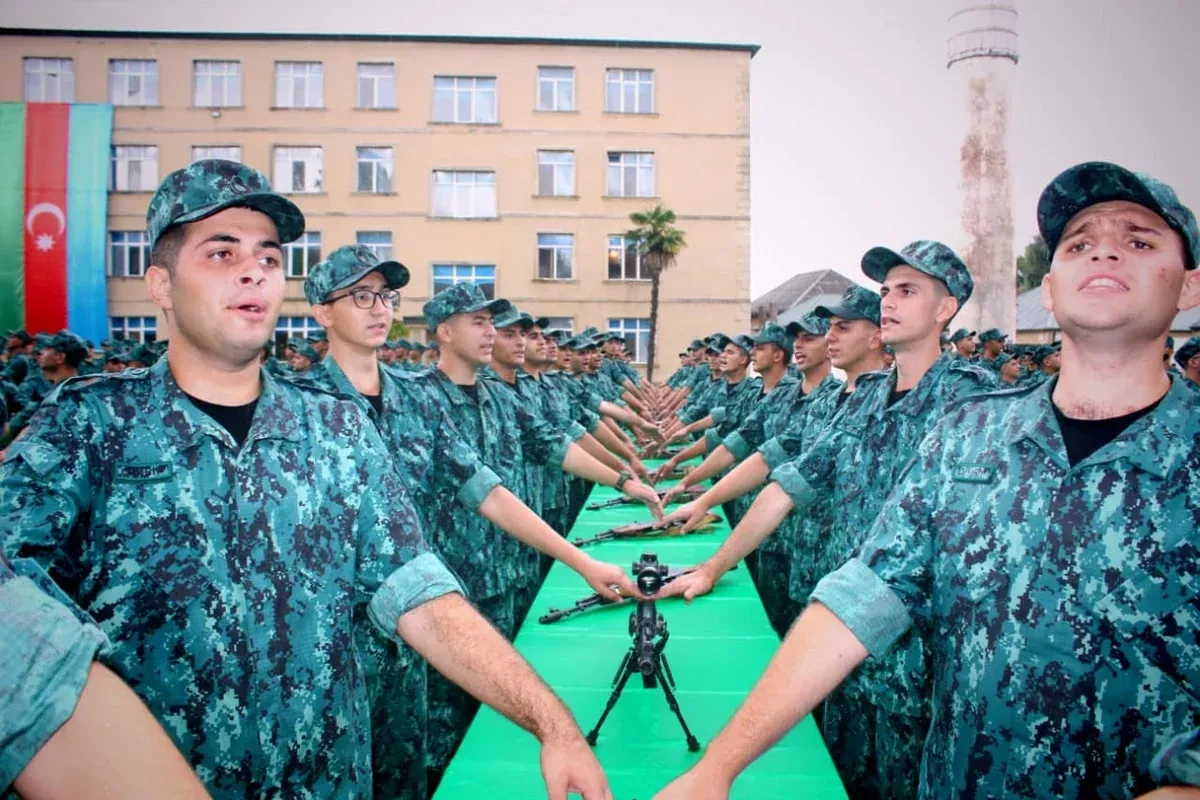 Azerbaijan’s young border guards take military oath at solemn ceremony PHOTO