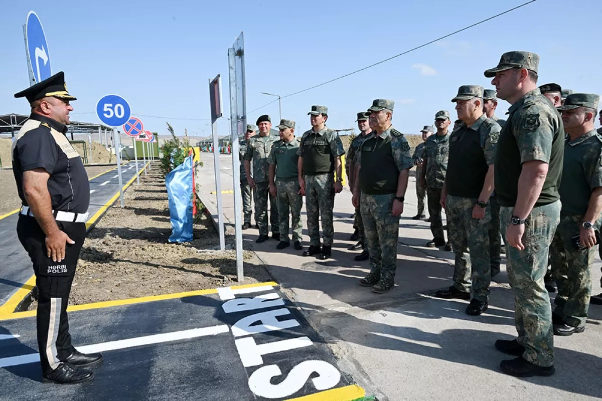 Azerbaijan defence chief reviews military police unit ahead of NATO evaluation PHOTO/VIDEO