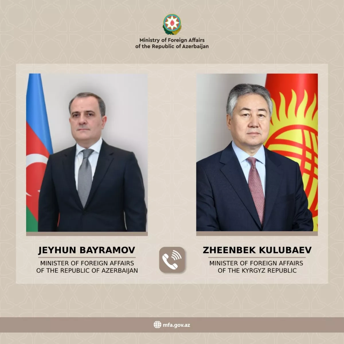 Azerbaijan’s FM hails Kyrgyzstan’s election to UN Security Council
