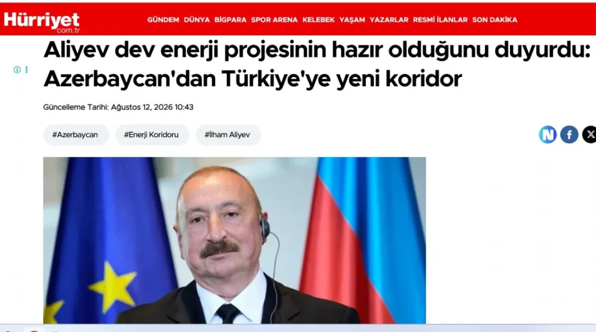 Azerbaijani president’s remarks in Nakhchivan draw international attention PHOTO