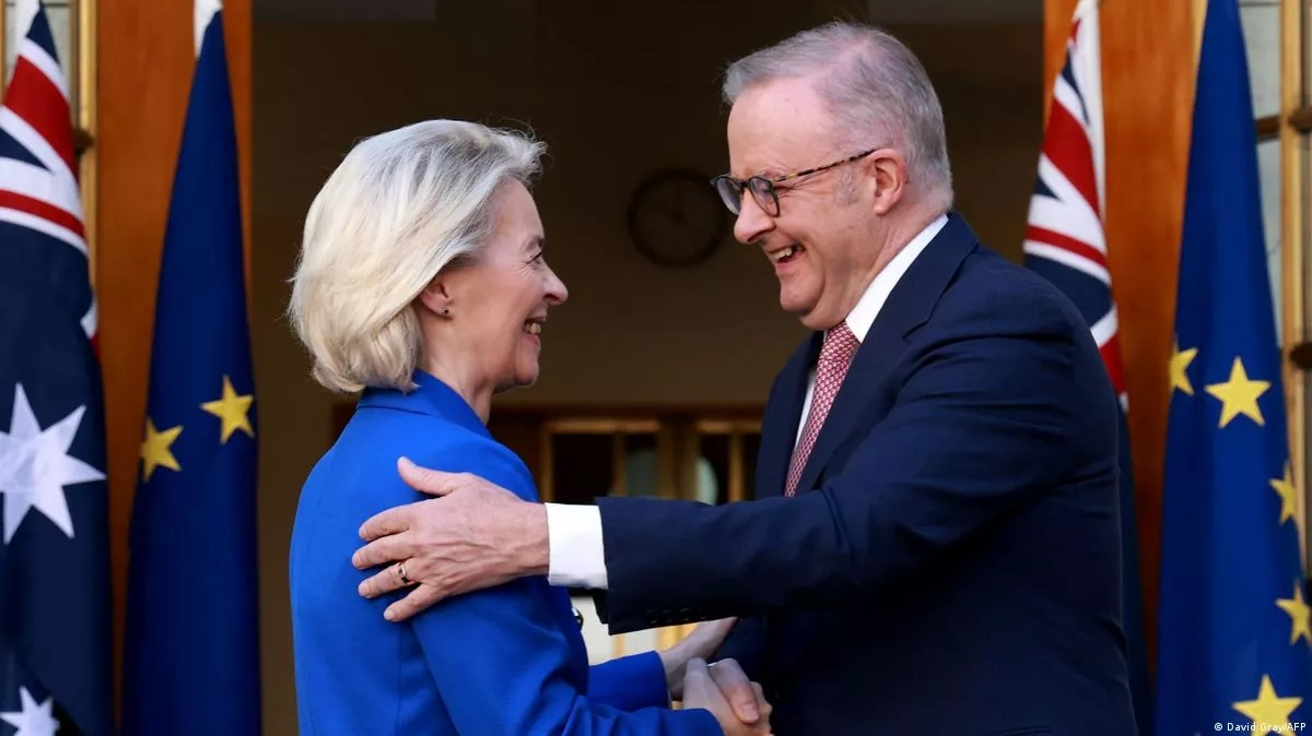 EU, Australia forge landmark security, trade partnership
