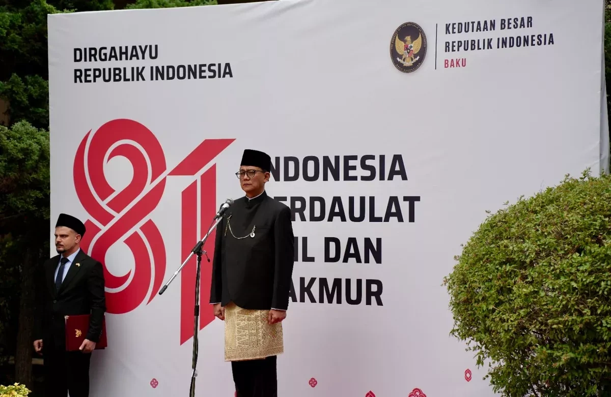 Indonesian Embassy in Baku marks 81st anniversary of independence PHOTO