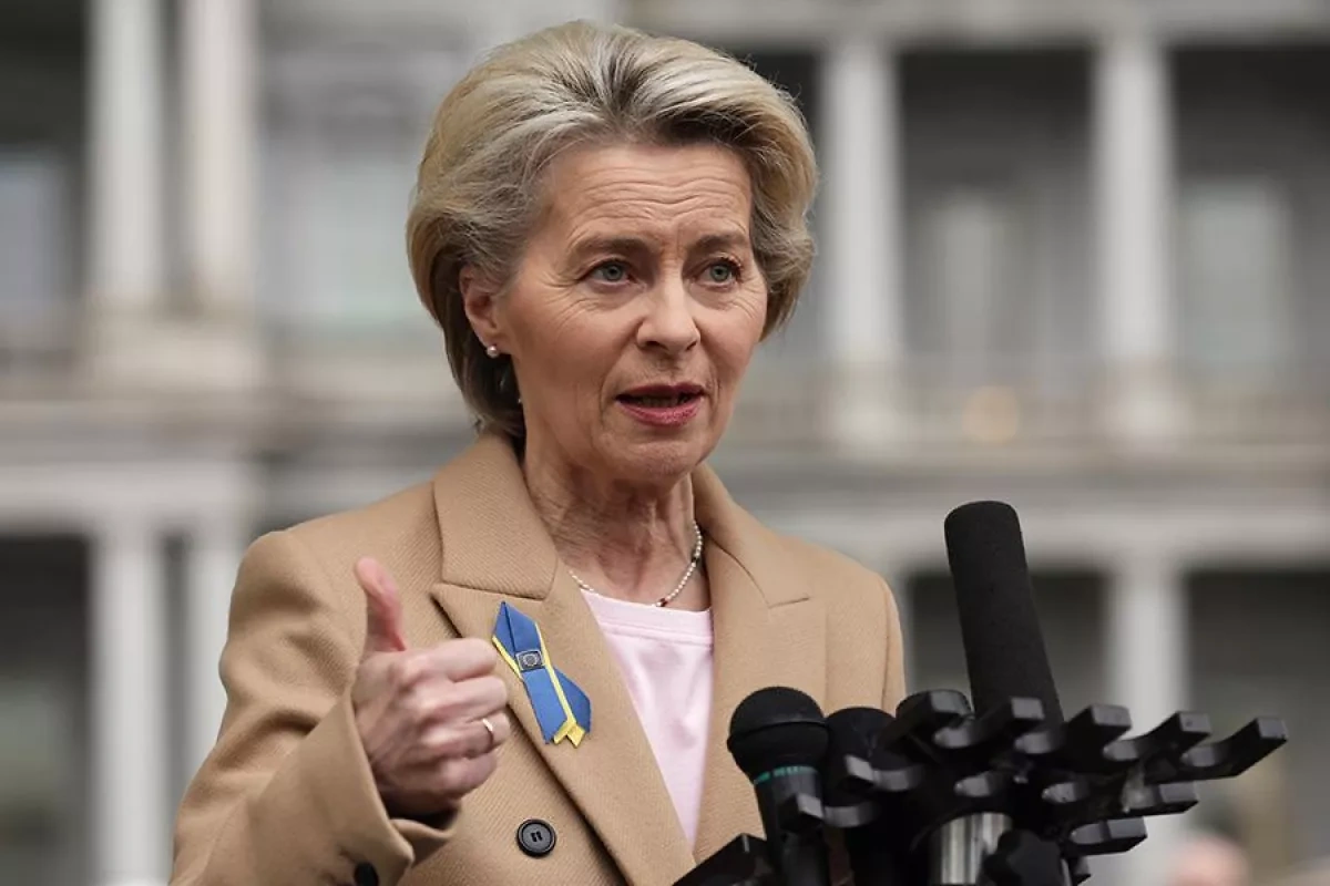 Von der Leyen: EU to send Ukraine €1.4 billion from frozen Russian assets