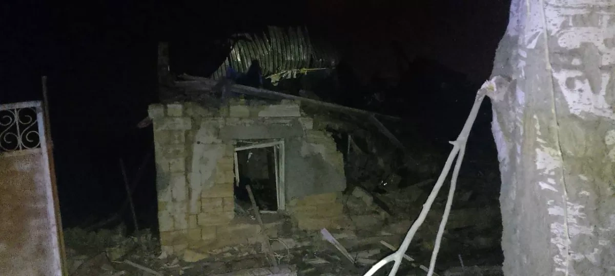 Russian attack on Odesa region leaves 2 injured, triggers power outages PHOTO