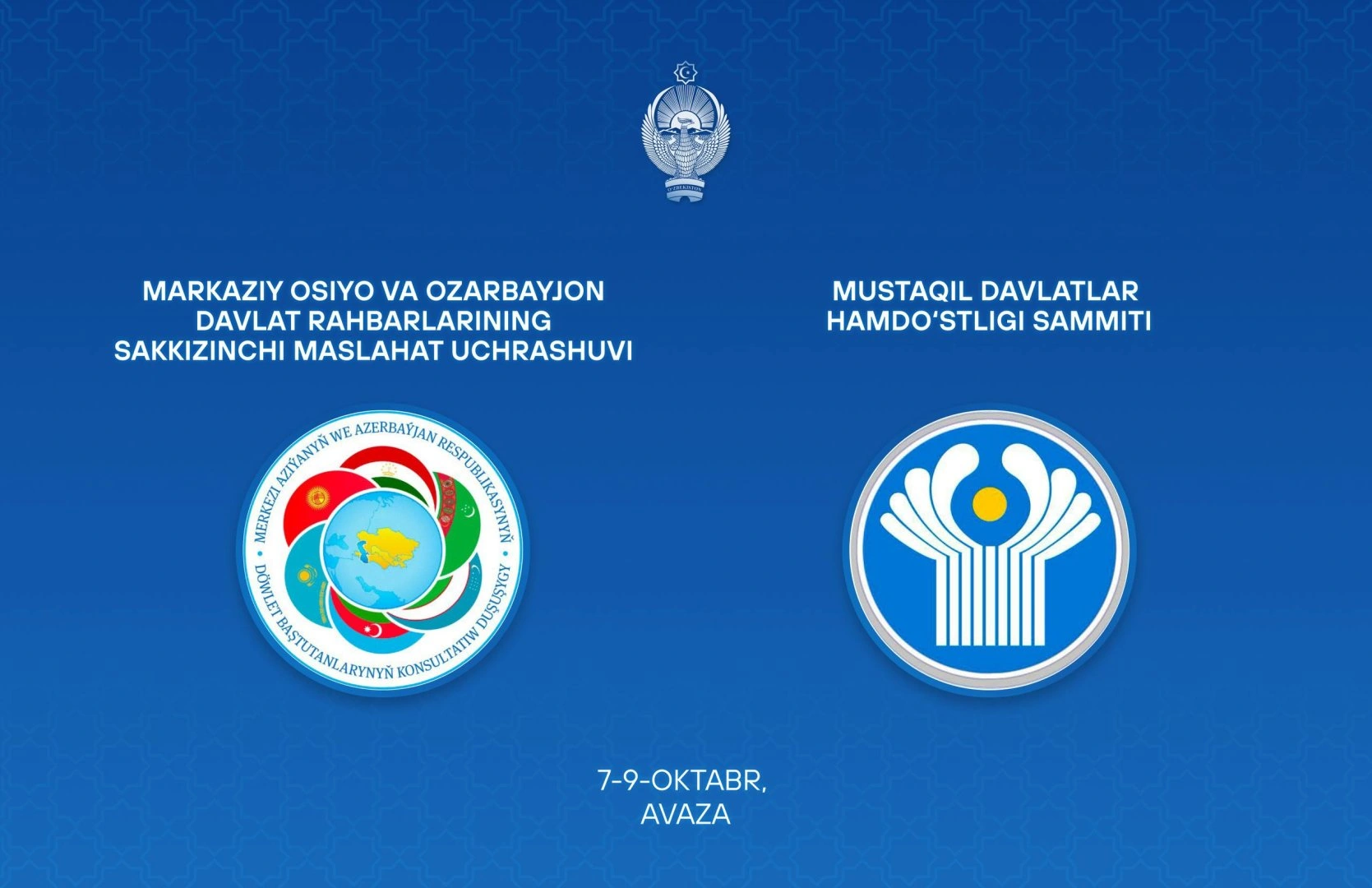 Shavkat Mirziyoyev to attend Central Asia, CIS summits in Turkmenistan