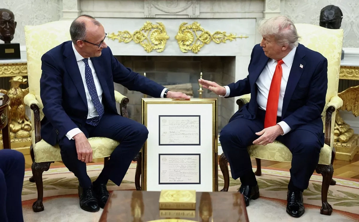 A quiet tone On Merz’s visit to Washington