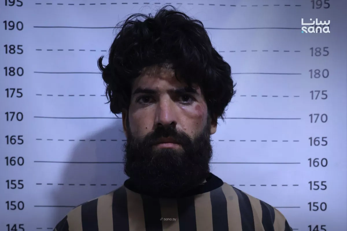 Syrian security forces detain senior ISIS militant near Damascus PHOTO