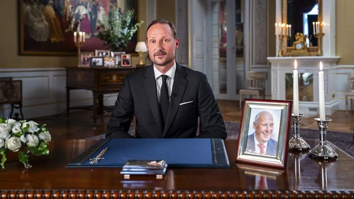 Norway’s new king makes first address to nation