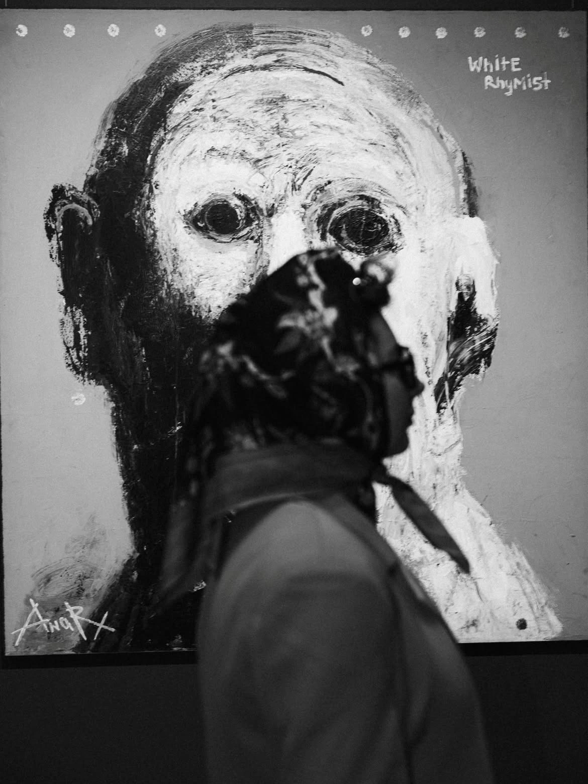 Alena Aliyeva shares post from Anar Huseynzade’s exhibition “O” (PHOTO)