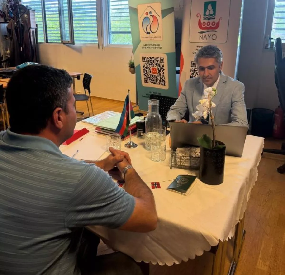 Azerbaijani embassy provides mobile consular services in Oslo PHOTO