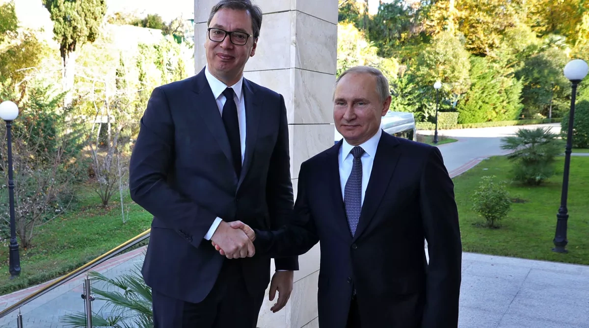 Putin, Vucic review Russia-Serbia partnership in phone call