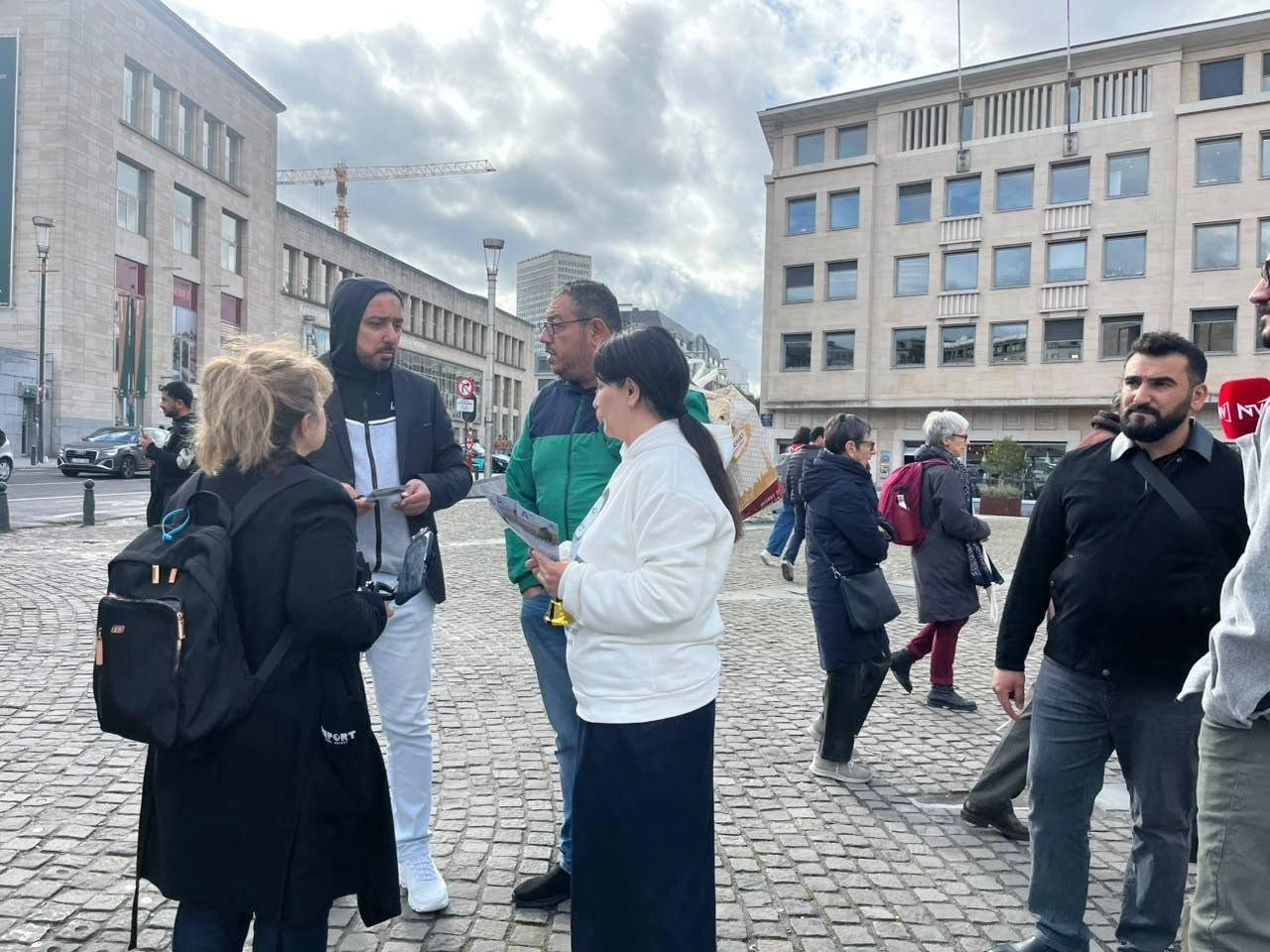 Another peaceful rally by Azerbaijani families of missing persons held in Brussels (PHOTO)