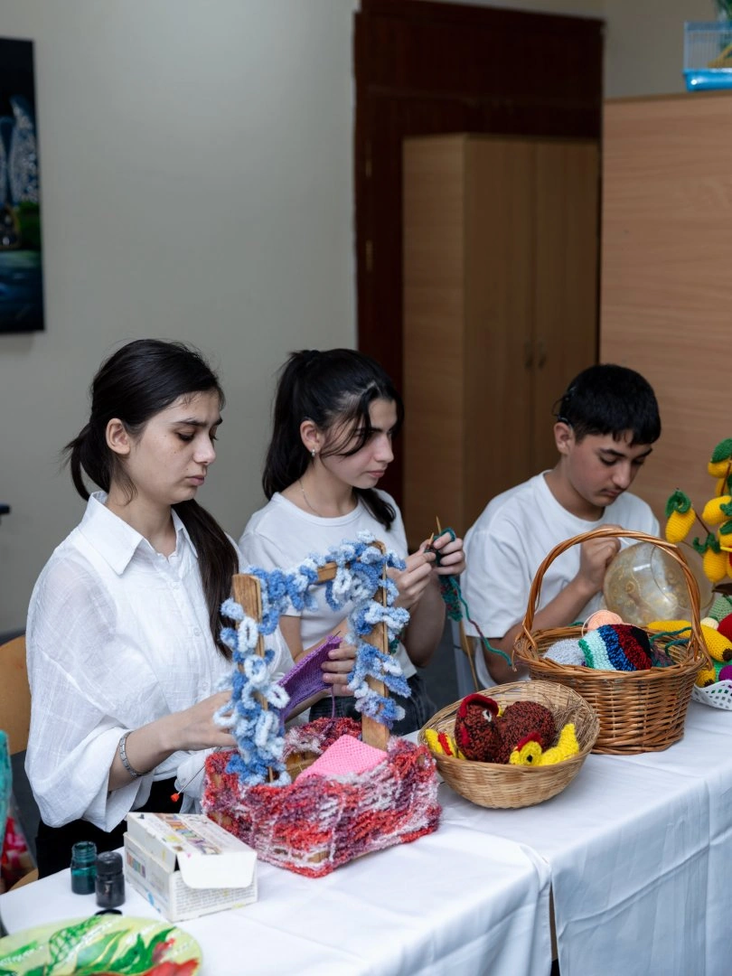 Alena Aliyeva visits Specialized Educational Institution No. 3 (PHOTO/VIDEO)