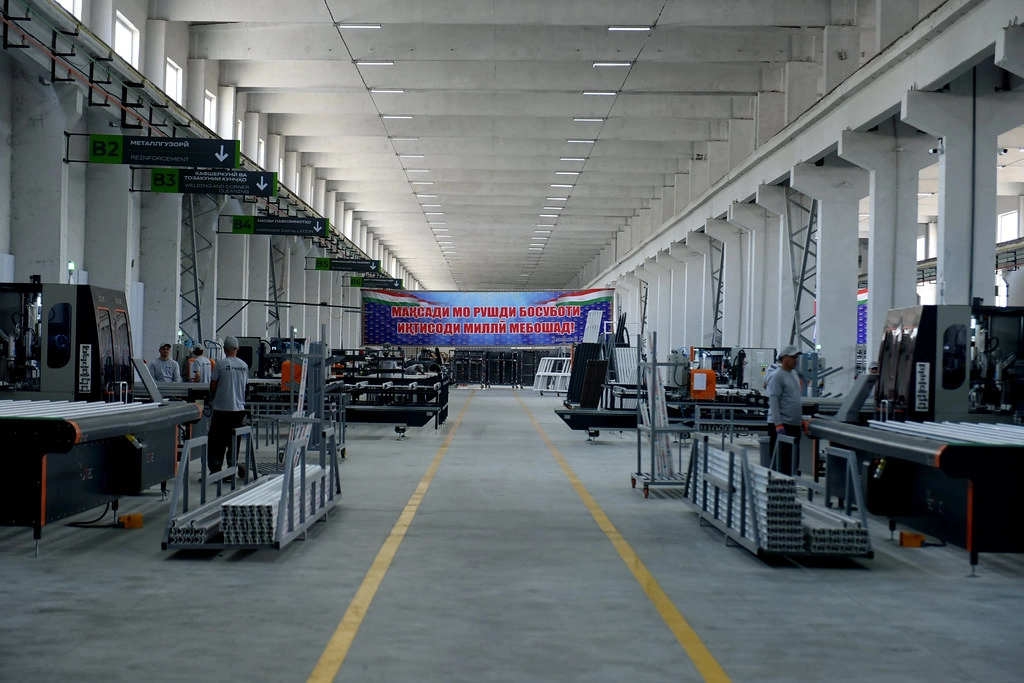 Tajikistan launches aluminium and plastic doors and windows plant
