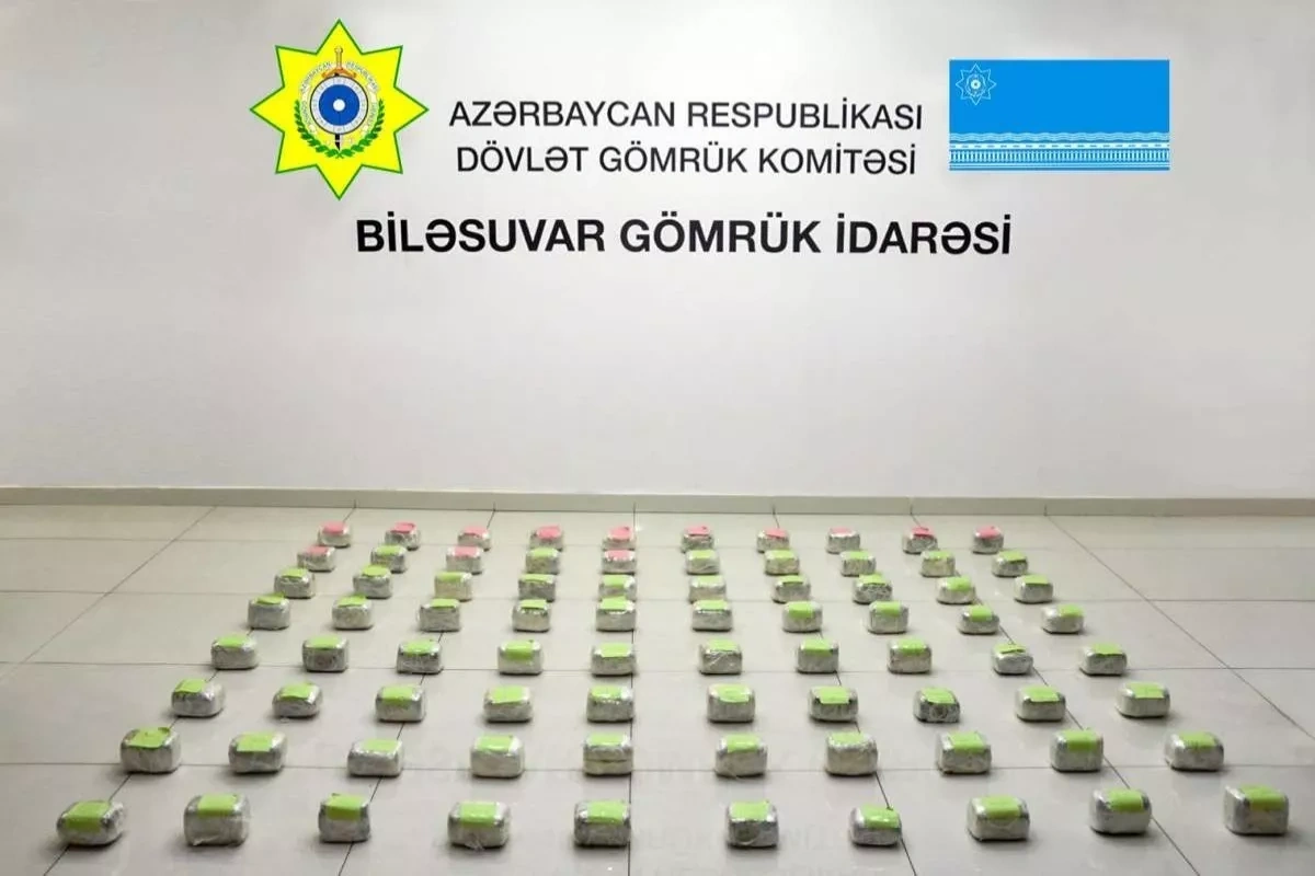 Azerbaijan intercepts 25.5kg marijuana shipment near Iran border PHOTO / VIDEO