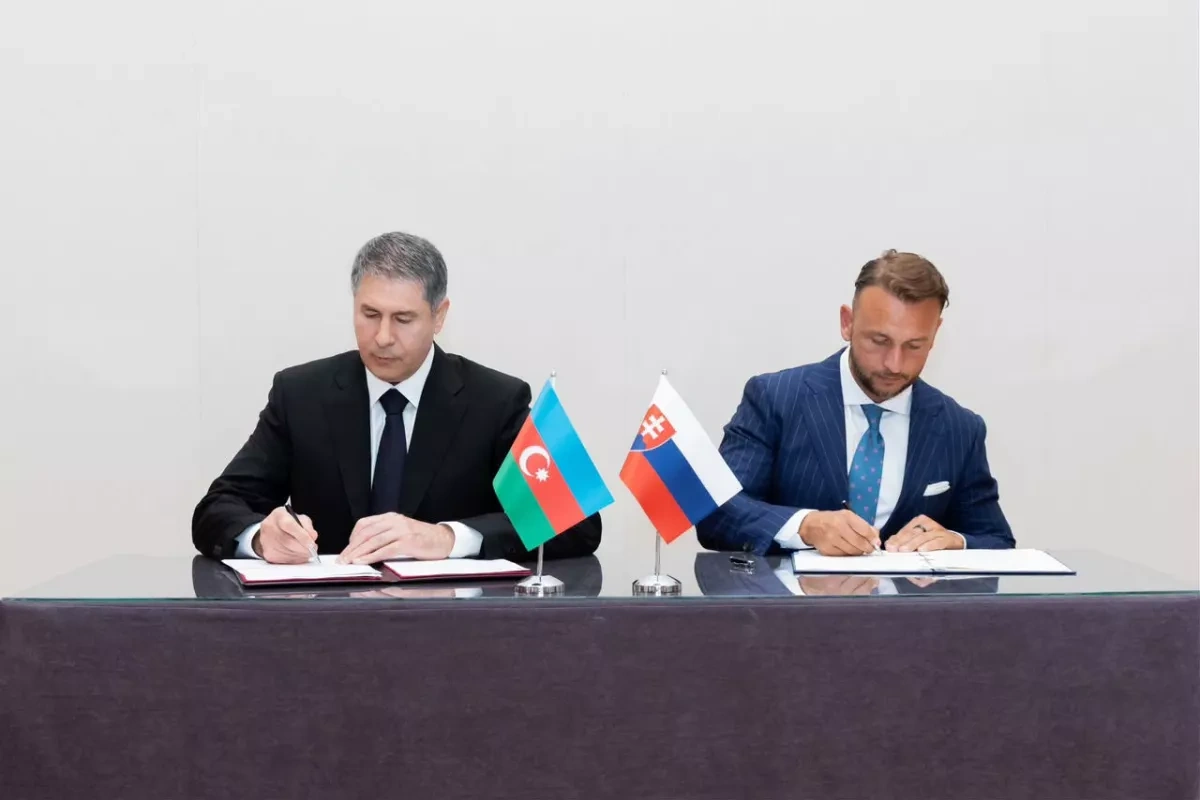 Azerbaijan, Slovakia sign law enforcement cooperation pact in Shusha PHOTO