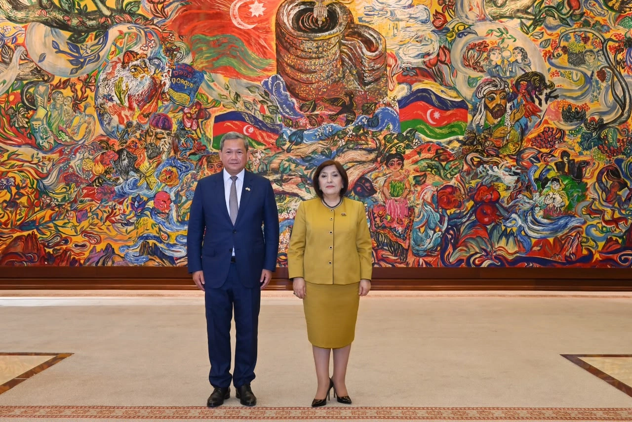 Azerbaijan, Cambodia discuss cooperation in global organizations (PHOTO)