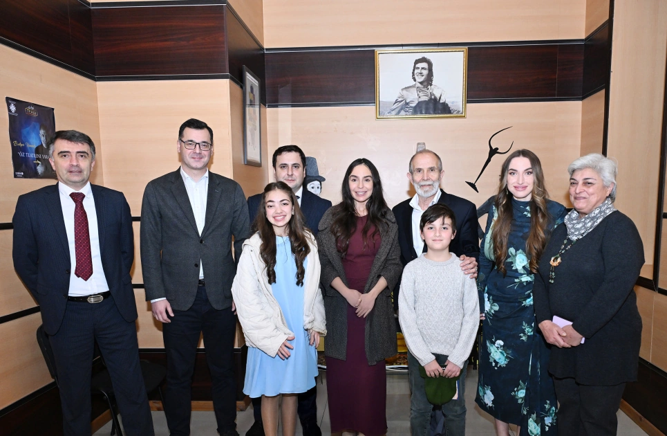 Heydar Aliyev Foundation VP Leyla Aliyeva and Alena Aliyeva attend production of Romeo and Juliet (PHOTO)
