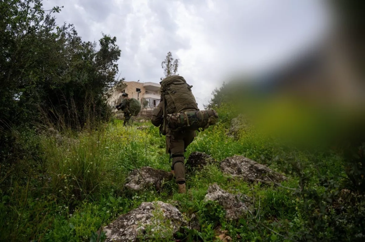 Israeli military says troops destroy rocket launcherinh southern Lebanon Photo