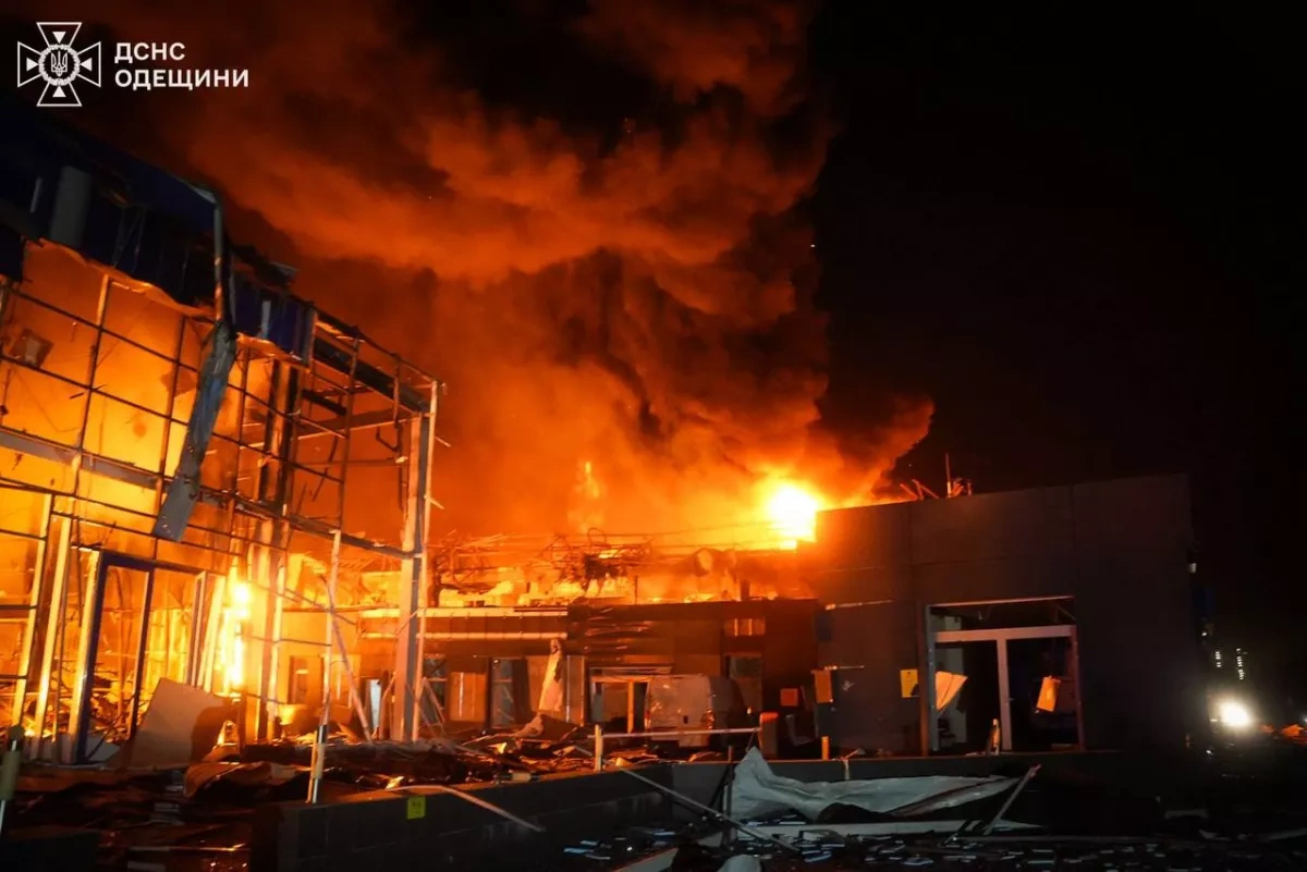 Russia strikes Odesa port with drones, killing one, injuring six Photo