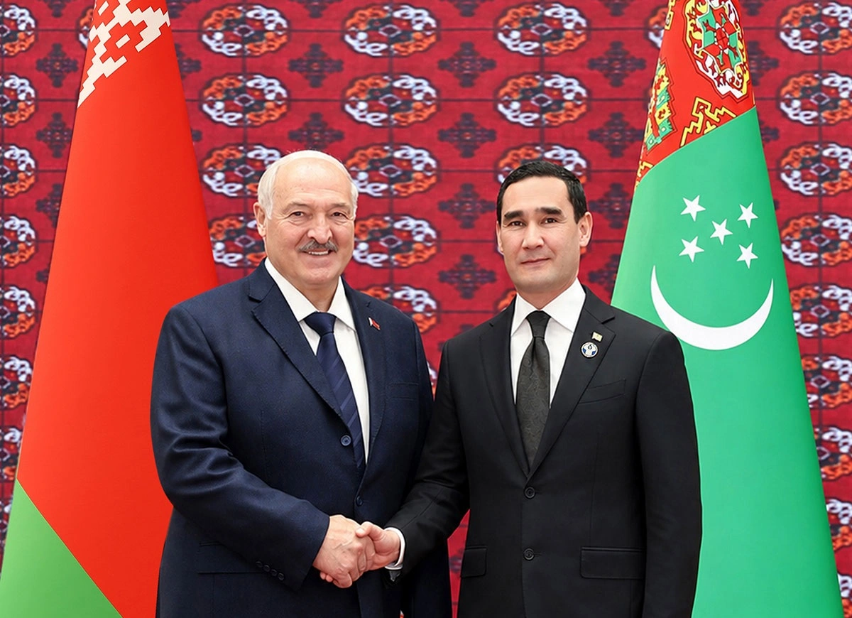 Turkmenistan, Belarus presidents discuss trade and economic ties