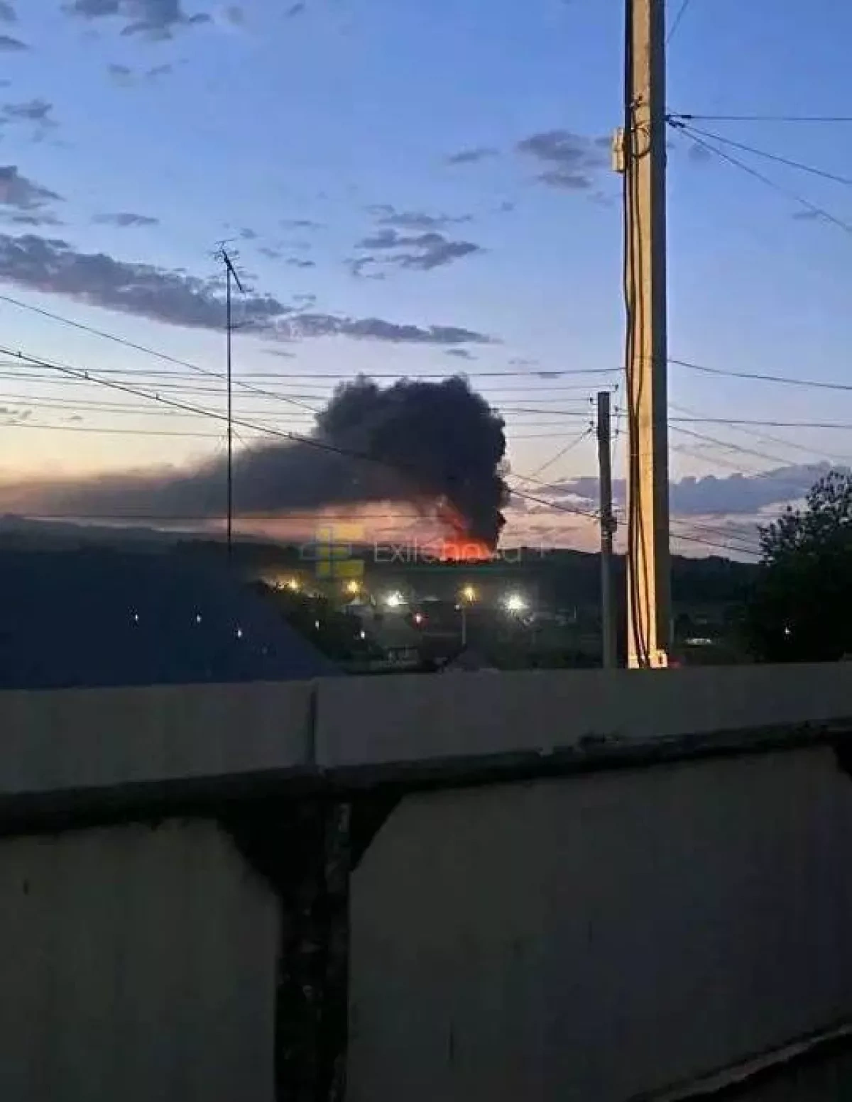 Fire engulfs oil depot in Russia’s Bashkortostan region, one injured PHOTO