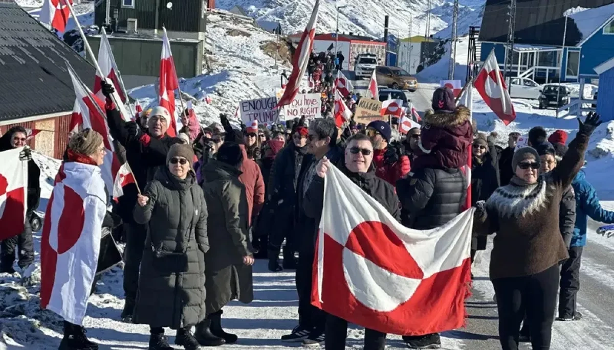 Greenlanders stage social media protest against Trump’s purchase proposal