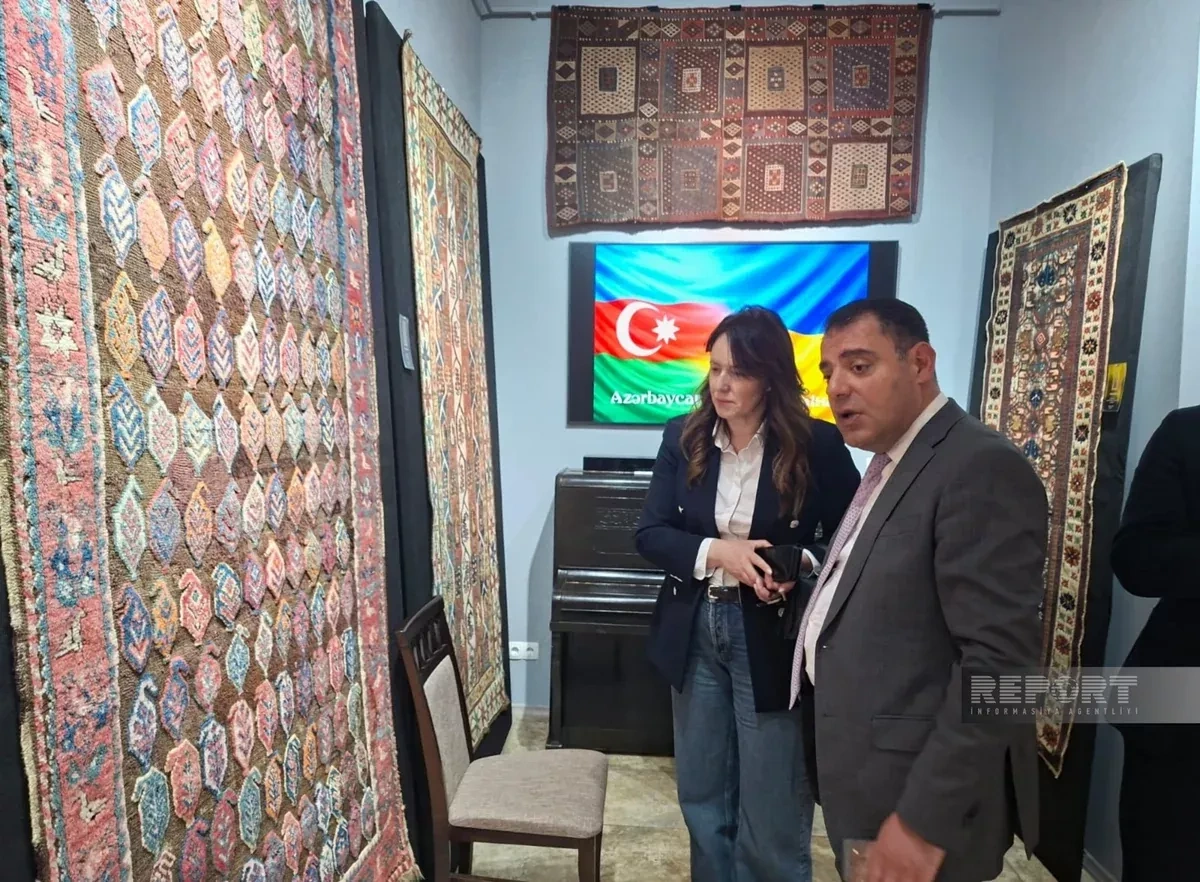 Exhibition of Azerbaijani carpets opens in Ukraine's Irpin PHOTO