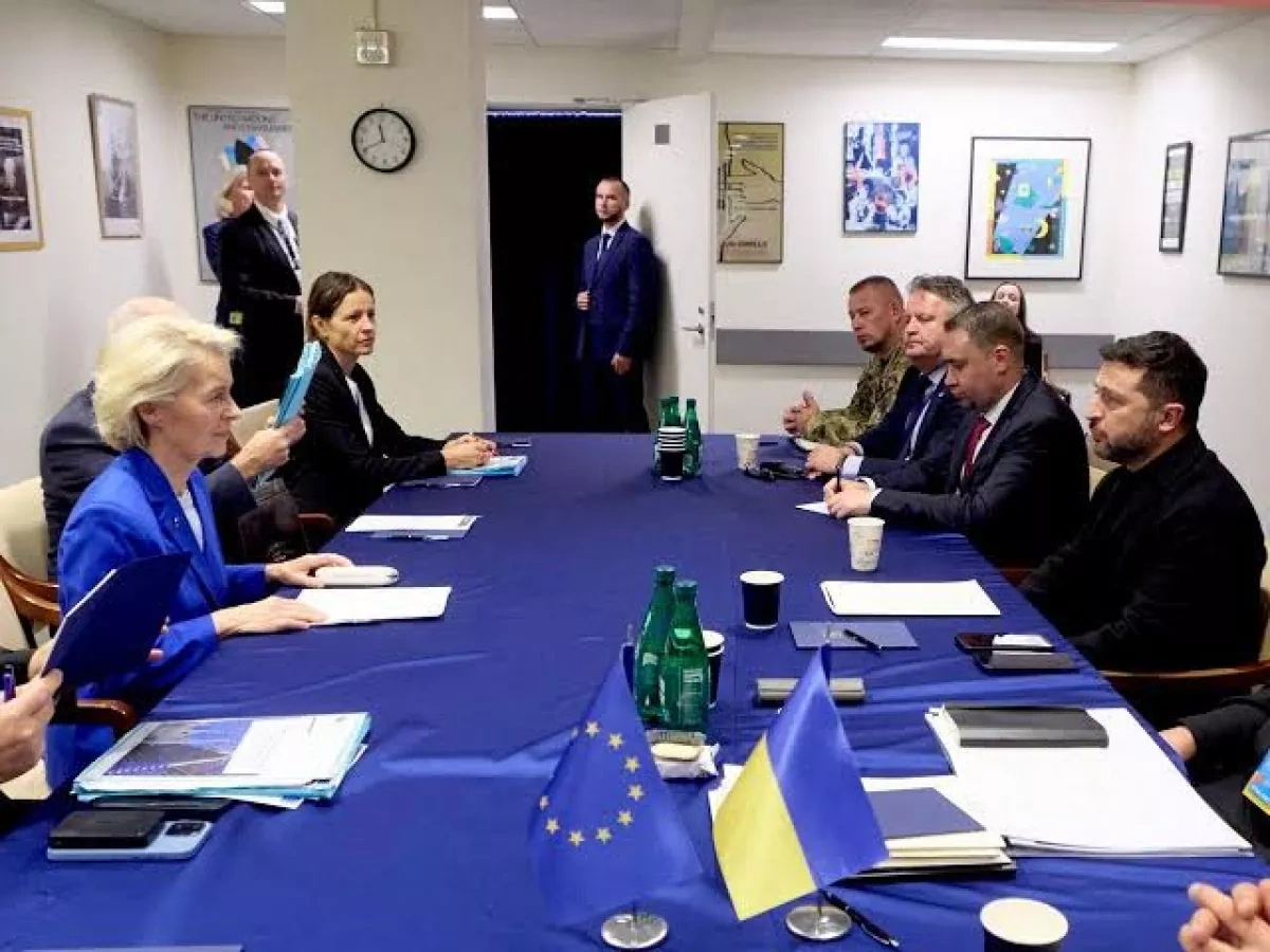 Zelenskyy rejects reports of tense meeting with EU chief