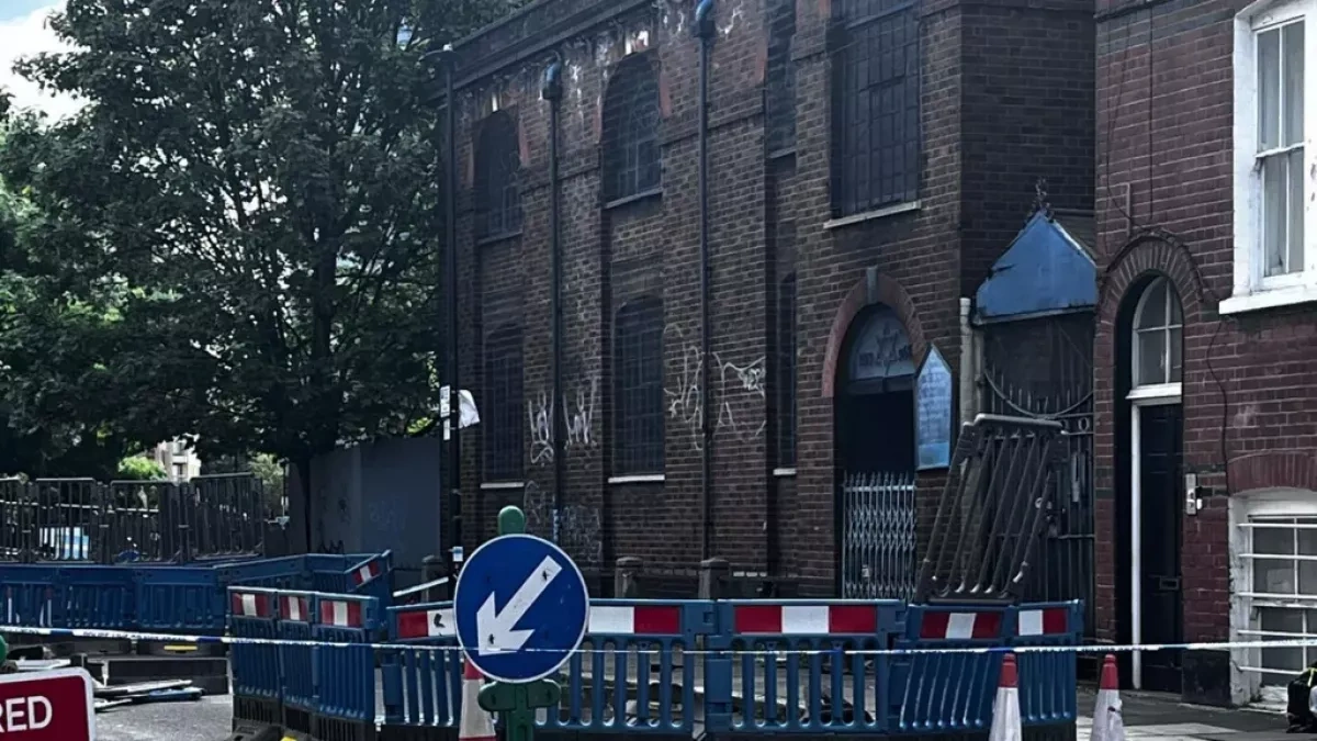 Counter-terrorism probe after arson attack at former London synagogue