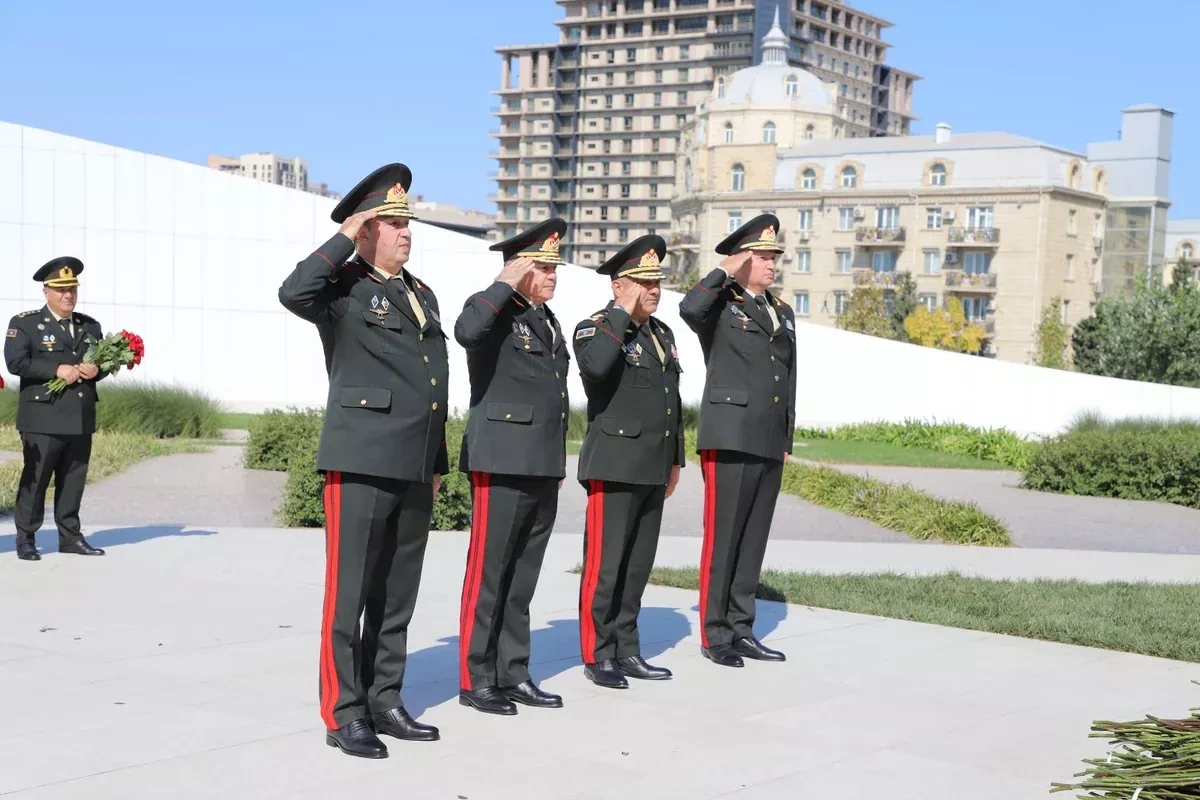 Azerbaijan’s State Service for Mobilization and Conscription honors memory of martyrs PHOTO