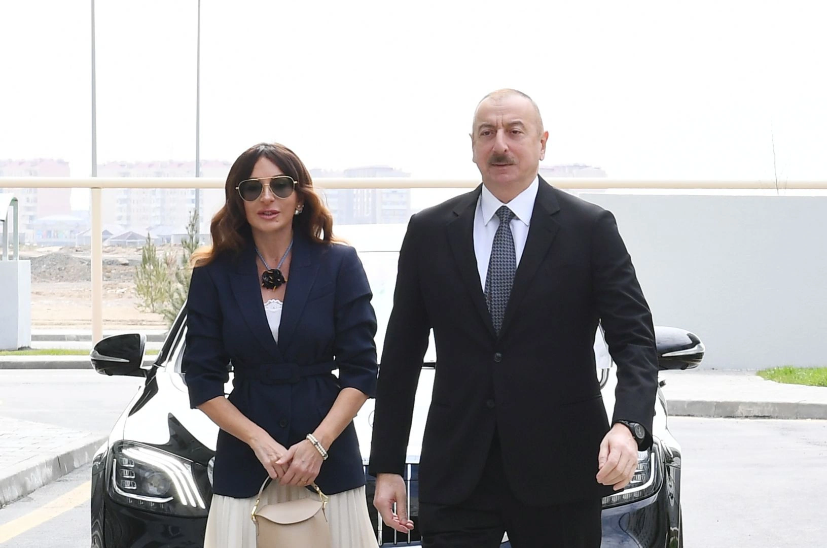 Presidents and First Ladies of Azerbaijan and Uzbekistan visit Poi Kalyan Complex in Bukhara
