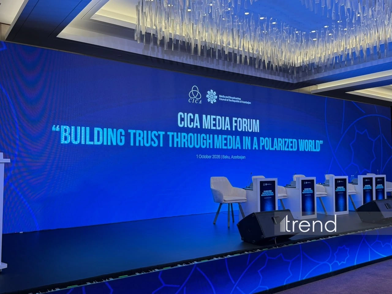 First CICA Media Forum gets underway in Baku (PHOTO)
