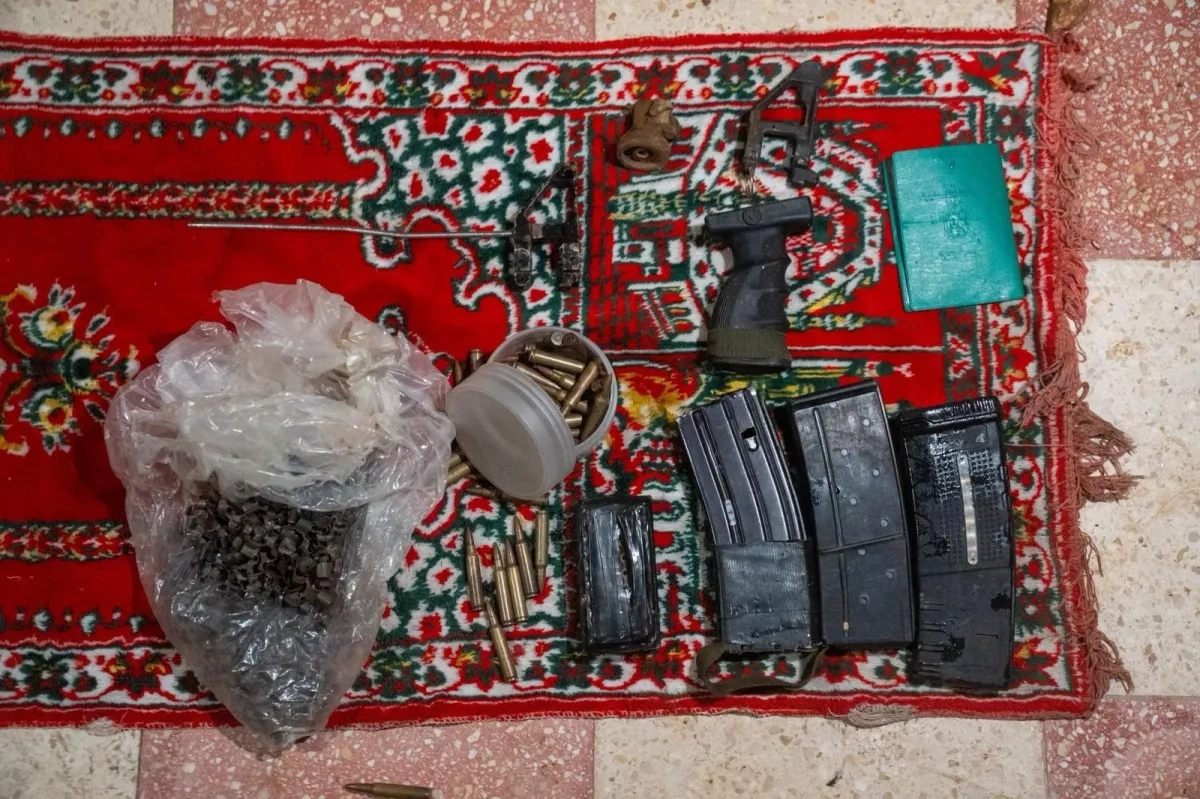 Israeli forces conduct security operation in West Bank PHOTO