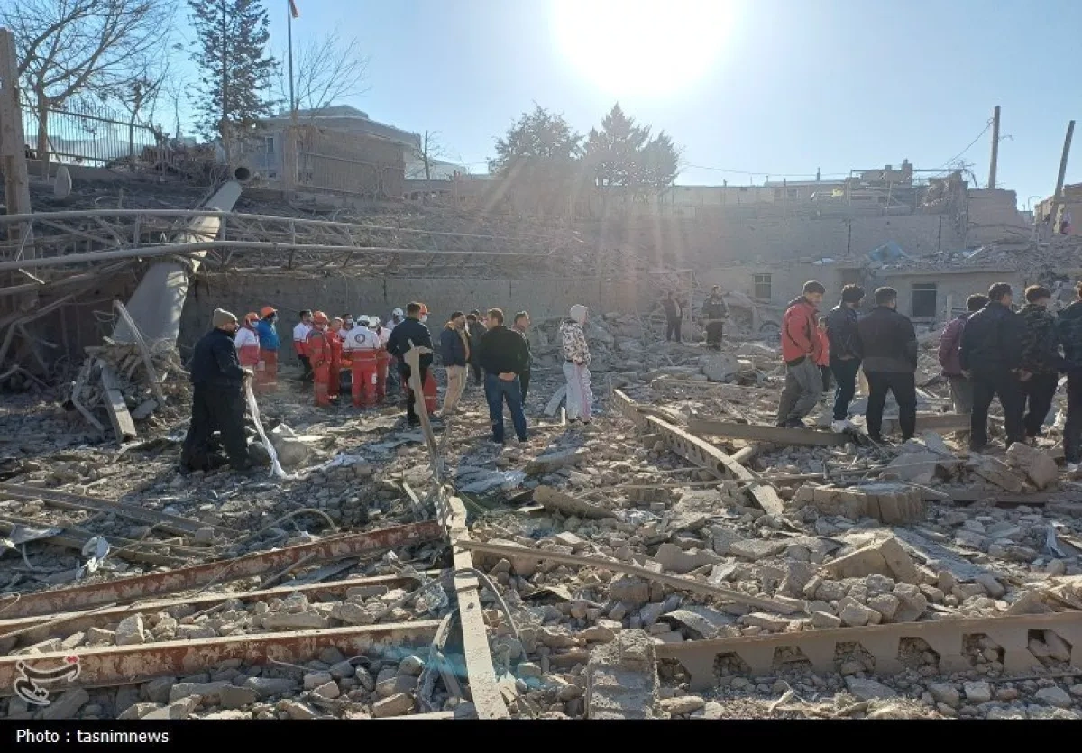 Rocket strikes hit residential areas in Iranian Kurdistan PHOTO