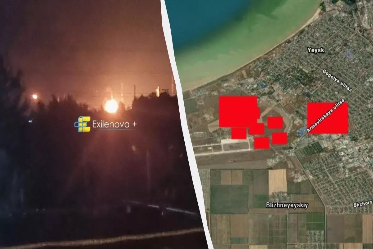 Ukrainian forces strike military airfield and major oil refinery in Russia PHOTO / VIDEO