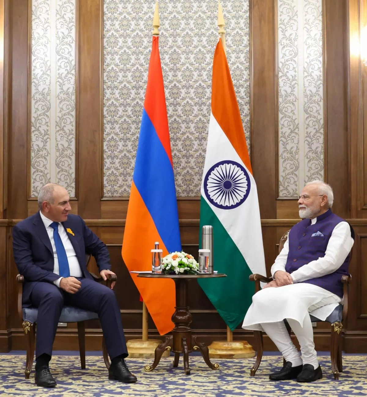 Modi, Pashinyan discuss defence, wider India-Armenia cooperation On sidelines of SCO summit