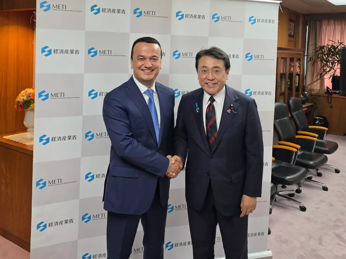 Uzbekistan, Japan hold talks in Tokyo to boost economic ties PHOTO