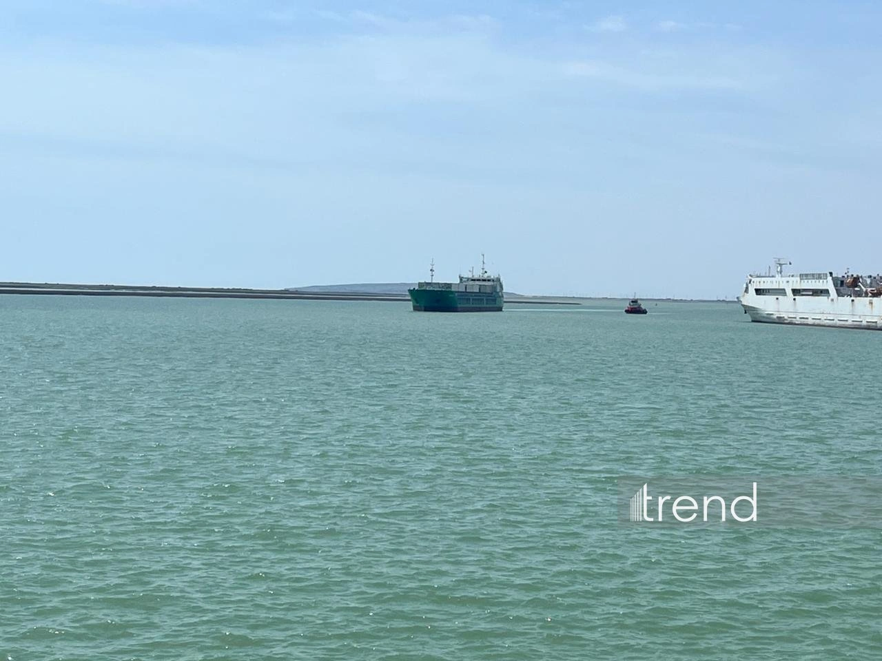 Baku port welcomes 'Gadamly' first dry cargo ship built in Turkmenistan (PHOTO)