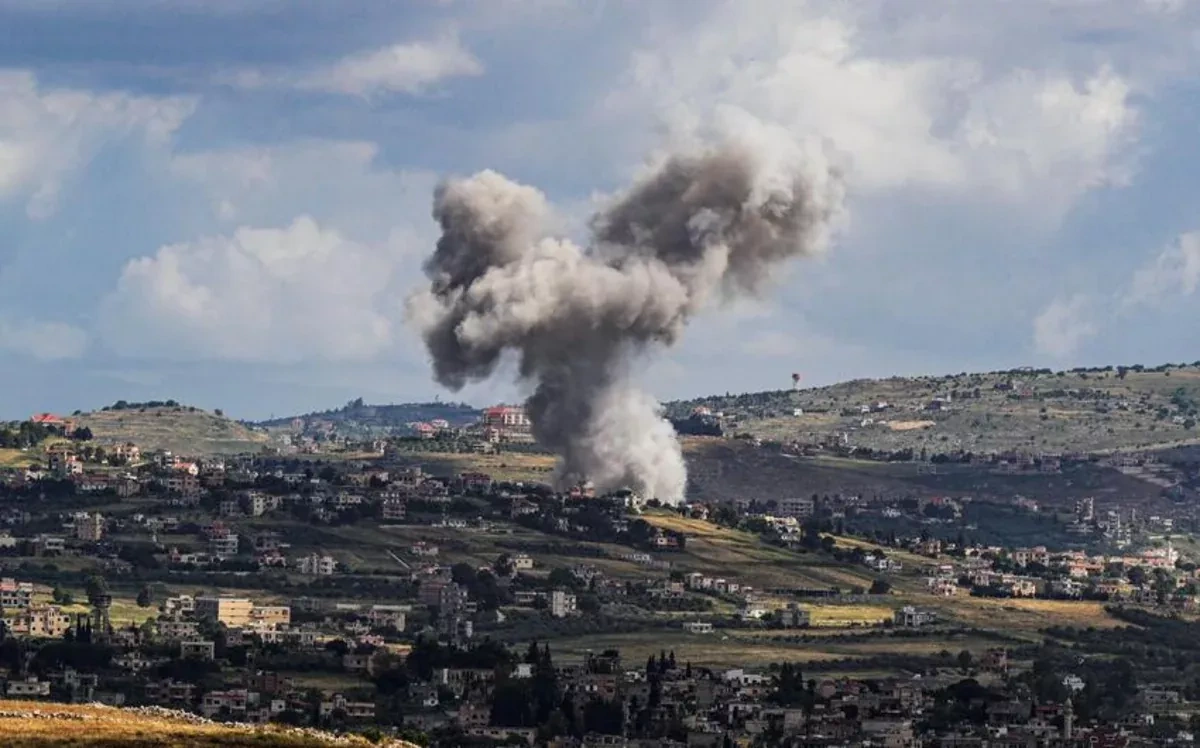 Israeli strikes hit multiple areas in southern Lebanon