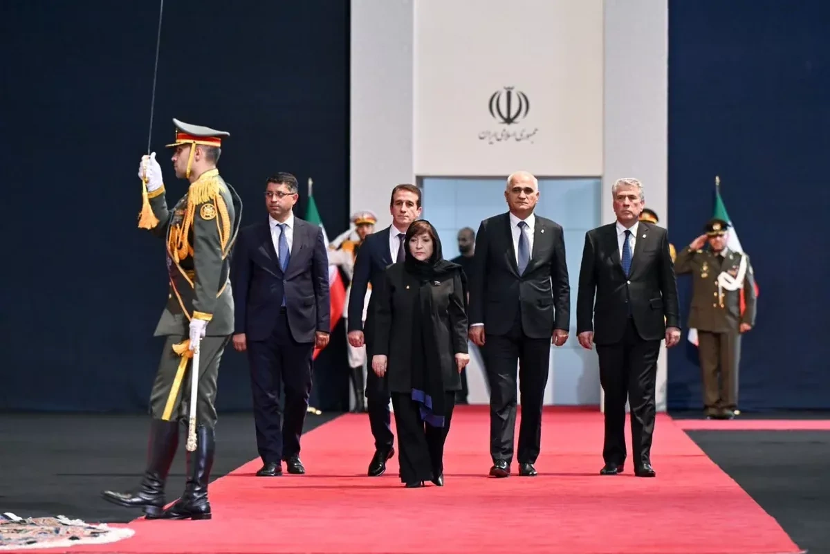 Top Azerbaijani officials attend farewell ceremony for Iran's late Supreme Leader PHOTO