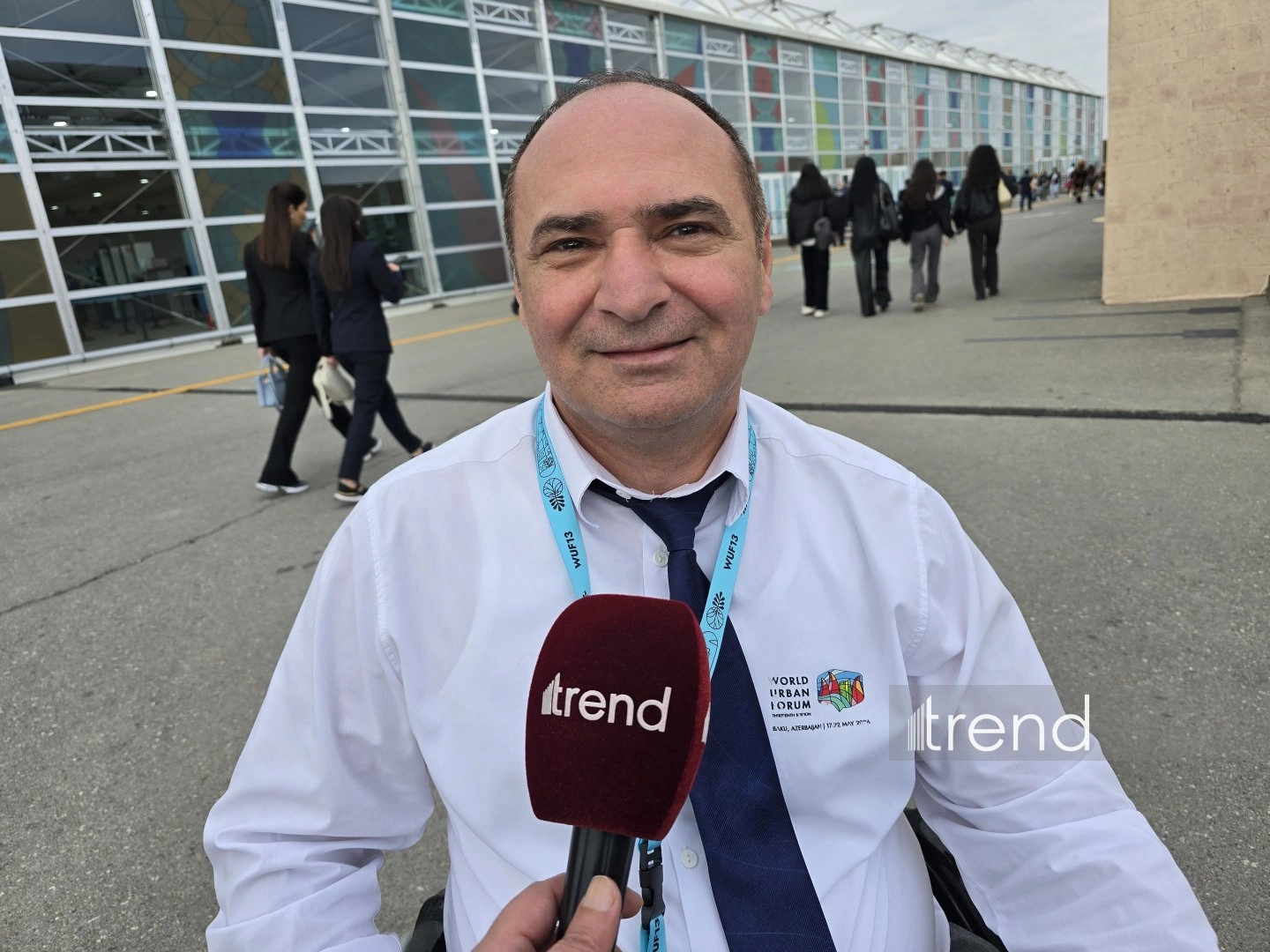 WUF13 in Baku features dedicated spaces for guide dogs - Kamal Mammadov (PHOTO)