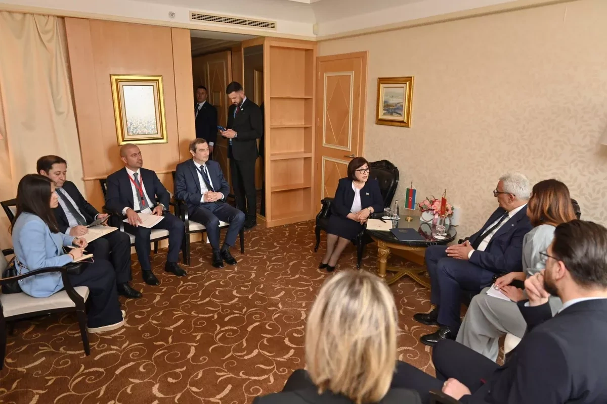Azerbaijani speaker meets Montenegrin counterpart amid talks on regional peace PHOTO